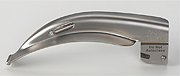 Reusable Laryngoscope Blade - LED - Stainless Steel